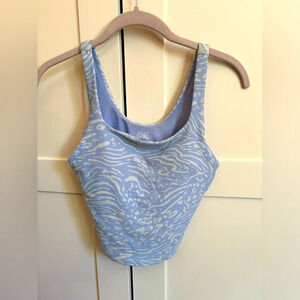Athleta Girl Vitamin Sea Crop Tankini Top Size XL 14-16